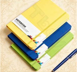 Nouveau Cadeau - Carnet en Cuir A4, A5, A6 avec Logo Gaufré, Pages Pointillées, Fermeture Élastique pour Entreprise - Product Image 3