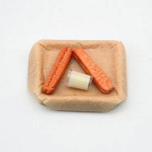 ชุดประกอบฉากถ่ายภาพโมเดลขนาดเล็ก OB1 ชุดนมถั่วเหลืองและขนมทอด BTXIXI - Product Image 3