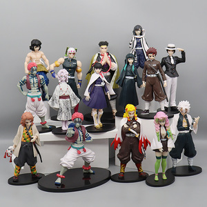 Vente en gros de figurines de personnages d'anime Demon Slayer, collections pour enfants, décorations, boîtes mystères, cadeaux - Product Image 3