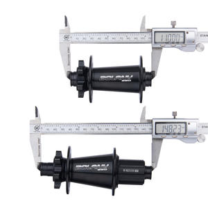 Moyeux de vélo de montagne Bolany 32H 8-12 vitesses, roulements étanches, axe traversant, avant et arrière - Product Image 3