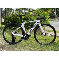 Vélo de route à freins à disque TWITTER R10-DISC RS-22S 700C en carbone T800, 22 vitesses, course sur route, pour hommes et femmes, guidon en carbone