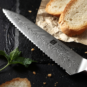 6 PCS Super <strong>Sharp</strong> 67 Layers Damascus Steel Kitchen Chef <strong>Knife</strong> <strong>Set</strong> With Rosewood Handle - Product Image 5