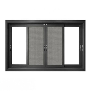 Finestra Scorrevole Orizzontale in Alluminio a Taglio Termico, Doppio Vetro Insonorizzato per Casa, Fornitura all'Ingrosso Personalizzata - Product Image 6