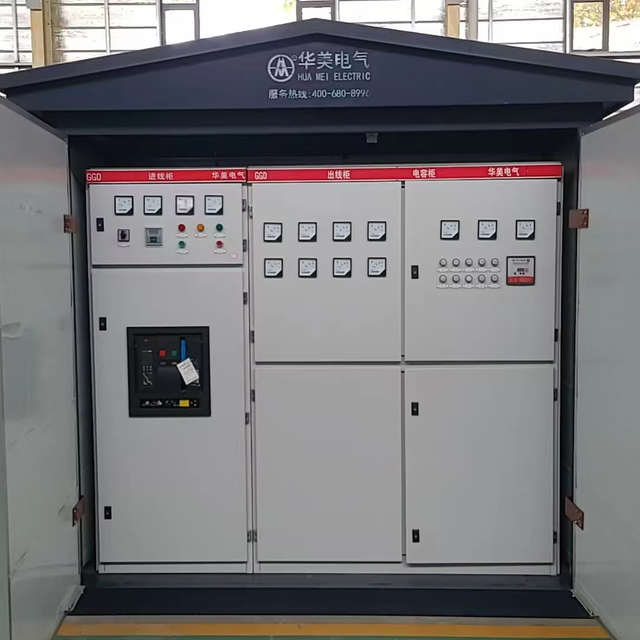 High Voltage Power Supply Ats Switch Automatic Transfer Compact Substations 1000kva 10KV 630A Huamei