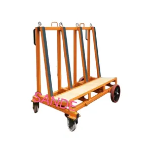 SANDE Verkauf schwerlast-Glaswagen A-Rahmen Trolley A-Rahmen Transportständer für Aufbewahrung und Transport von Steinplatten