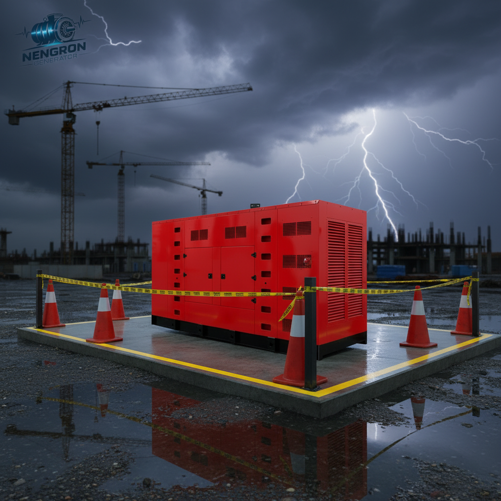 Nengron 200KW Silent DC Water Cooled <strong>Generator</strong> 50Hz 60Hz CE for Supermarket Restaurant Office Residential Backup Power