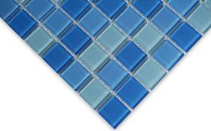 Bơi Hồ Bơi Màu Xanh Glow Bãi Biển Pha Lê Xanh Gạch Mosaic Thủy Tinh - Product Image 2