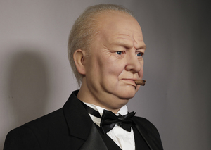 EH64 figurine de cire grandeur nature British Premier Churchill à vendre - Product Image 3