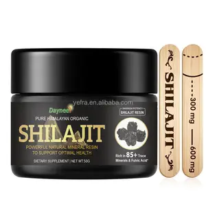 Reines Shilajit Großhandel himalaya-Bio-Shilajit-Harz 600 mg maximale Wirksamkeit natürliches Bio-Shilajit-Harz