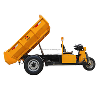 Tricycle électrique tout-terrain / Mini-dumper 3000 kg avec moteur AC 5500 W / Tricycle électrique ZL300 3 tonnes pour usage minier