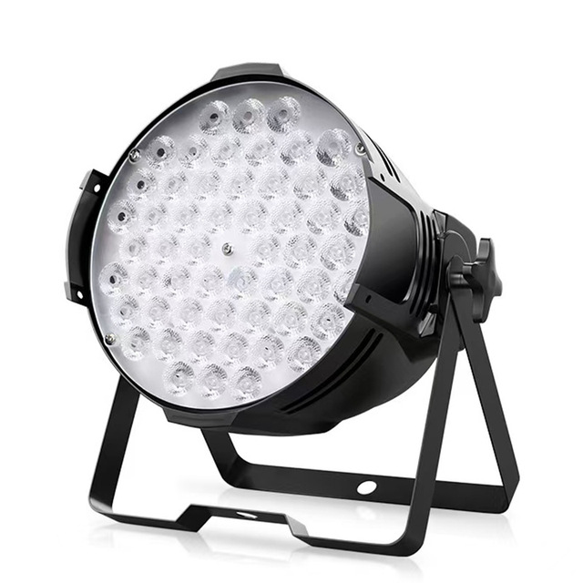 RGBW LED Stage Lighting Full-Color 54 Atmosphere Cob Surface Light for KTV Dance Studio Banquet Hall Bar Theme Park Aluminum