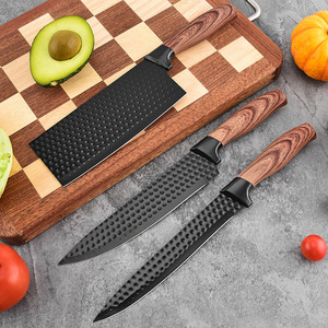 Juego de Cuchillos de Cocina de 6 Piezas, Hoja Recubierta de Acero Inoxidable, Cuchillo de Chef, Juego de Cuchillos para Cortar, Utensilios de Cocina para el Hogar - Product Image 3