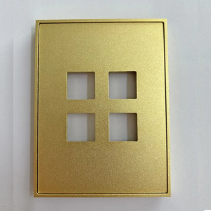<span class=keywords><strong>Telaio</strong></span> in Alluminio Anodizzato Lavorato a CNC su Misura per Interruttori Intelligenti di Alta Gamma, Solo <span class=keywords><strong>Telaio</strong></span>, Alta Precisione - Product Image 5