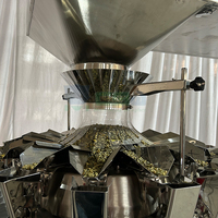 Machine d'emballage automatique avec pesage pour fleurs de chrysanthème, graines de chanvre, noix mélangées, riz - Système d'emballage