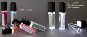 Tubo de Brillo Labial LED con Tapa de Rosca, Material Plástico, Capacidad de 9 ml, Color Personalizable - Product Image 3