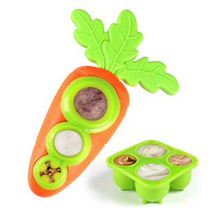 Balle interactive TPR en forme de <span class=keywords><strong>carotte</strong></span> pour chien, jouet distributeur de friandises, anti-ennui, pour la dentition, le puzzle et l'entraînement à la mastication - Product Image 1