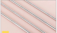 Kit de soins du visage en acier inoxydable or rose Extracteur de boutons de points noirs et pince à aiguille contre l'acné