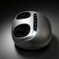 Masseur de pieds et mollets électrique portable Shiatsu 2026 avec chaleur infrarouge, vibrations et compression d'air chauffante