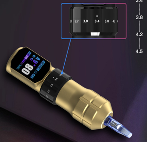 Wholesale Wireless Tattoo Machine Pen Professional Rechargeable Tattoo Gun for Body Art Artists Tattoo Equipment - Product Image 5