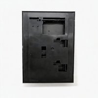 Penjualan Panas Tombol Tekan Toilet Sistem Siram Tersembunyi Desain Baru ABS Hitam Matte untuk Penggunaan Tangki Toilet