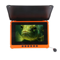 Caméra de pêche professionnelle avec écran IPS de 9 pouces, caméra de pêche sous-marine avec enregistrement DVR 1080P