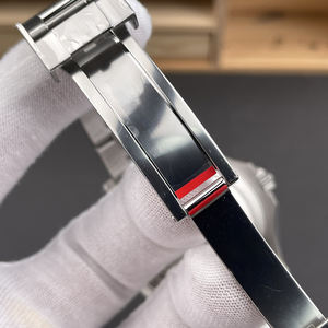 Montre mécanique de luxe en acier inoxydable avec cadran en cristal saphir à motif grille à trois couches, résistance à l'eau 3 BAR - Product Image 2