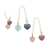 Pendentif Cœur en Cristal Clouté Personnalisable avec Logo – Prix Usine de Gros – Accessoire de Mode Décontracté