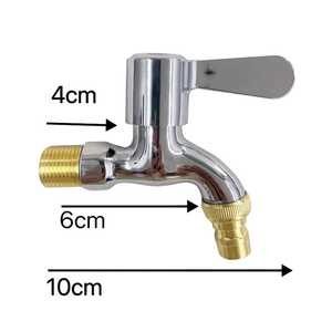Alloy Copper Faucet 1/2 Inch Thread Industrial Design <b>Washing</b> <b>Machine</b> <b>Tap</b> - Product Image 4