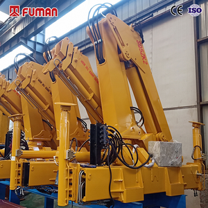 Nouveau produit fuman Grue à flèche articulée de 5 tonnes <span class=keywords><strong>Camion</strong></span> grue Bras hydraulique Grue montée sur <span class=keywords><strong>camion</strong></span> Manipulateur pour vente directe d'usine - Product Image 1