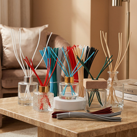 Bâton d'aromathérapie aux huiles essentielles Bâton de fibre d'aromathérapie sans feu Humidificateur Bâton diffuseur de canne à noyau de coton absorbant