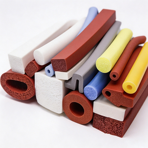 Junta de sellado de espuma de silicona redonda sólida para puertas de horno de alta temperatura y refrigeradores, anticolisión y aislante - Product Image 6