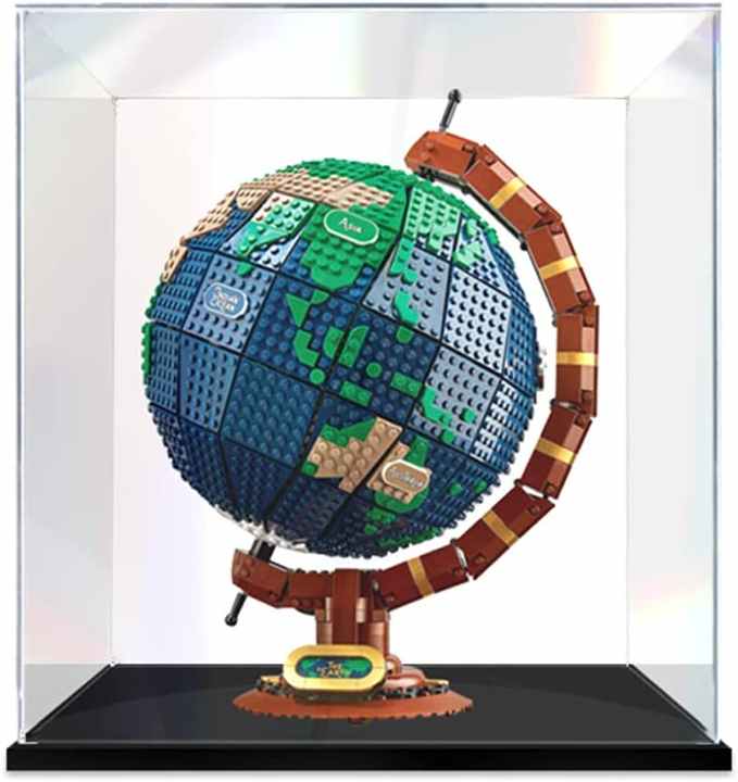 Acrylic Display Case Clear Display Storage Box Countertop Cube For Collectibles, Action Figures, Miniature Figurines Dustproof Protection Storage & Organizing (12x16x14in(LxWxH - View #2