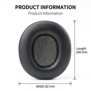 Coussinets d'écouteurs Audio-Technica ATH-M70x en cuir protéiné de qualité supérieure, anti-déchirure, pour casque de studio, noirs - Product Image 6