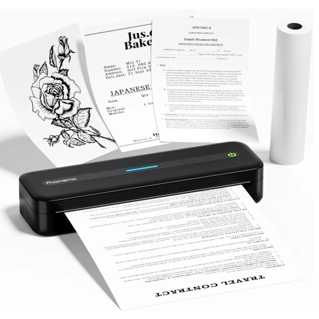 Dropshipping Phomemo M832 Wireless A4 300dpi Portable Thermal Printer for Mobile Phone Phomemo Printer