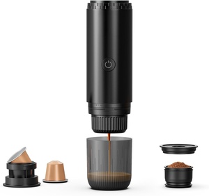 Petits appareils électroménagers de cuisine de couleur verte, <span class=keywords><strong>cafetière</strong></span> USB pour cadeaux d'affaires, personnalisation du logo, machine à café d'extérieur - Product Image 1
