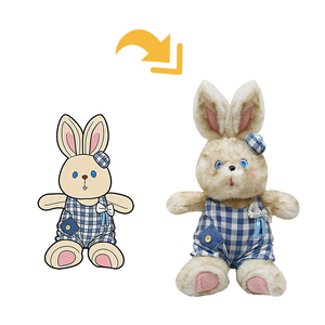 Giocattolo di Peluche Intelligente AI a Forma di Animale con Fiocco, Carino, Interattivo, Può Parlare e Raccontare Storie, Personalizzabile ODM OEM con Logo, Regalo di Compleanno, Eventi - Product Image 3