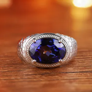 Bague de fiançailles MUSHAN en argent sterling 925 plaqué or 18 carats pour femme, collection Radiant - Product Image 2