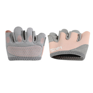 Guantes de Gimnasio Transpirables de Cuatro Dedos al por Mayor, Guantes de Medio Dedo Anticallos para Mujeres y Hombres, para Pilates, Yoga Aéreo, Entrenamiento Físico - Product Image 2