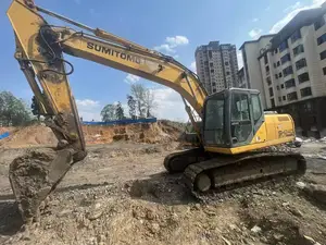 SUMITOMO SH210-5 orta ekskavatör komple prosedür kullanılmış ekskavatör satılık