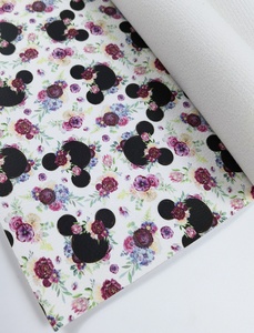 Tela o Rollos de Tela Sintética de Cuero Sintético Estampado Personalizado para Tapicería, Tejido para Bolsos, Lazos, Estampado Digital - Product Image 4