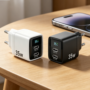 hot sale 20w 35w 40w 60w power <b>adapter</b> usb <b>type</b> <b>c</b> cable custom pd fast charger portable wall charger for iphone 15 16 cell phone - Product Image 1