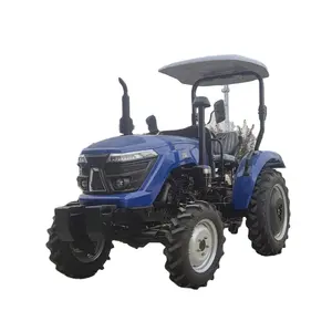 4wd Farmer Tractors Compact Agriculture Tractor Farming Diesel Power Engine Gear Tractors With Various Spare Aids