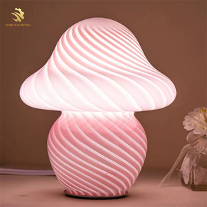 Phong Cách Hiện Đại <span class=keywords><strong>LED</strong></span> Bàn Kính Đèn Dễ Thương Hình Nấm Cạnh Giường Ngủ Đèn Dải Đơn Giản Điện Cung Cấp Điện Sáng Tạo Cho Phòng Ngủ - Product Image 1