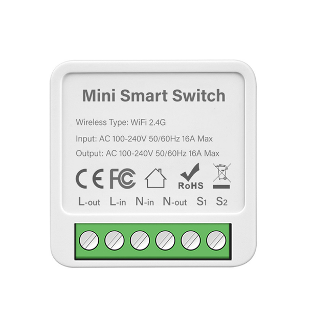 WiFi Smart Switch App Remote Voice Control Dual Control Wireless Switch ON/OFF