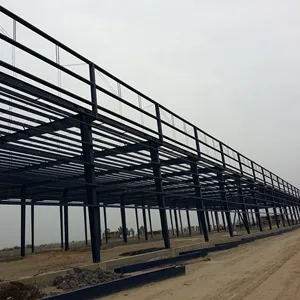 Prefab New Fashion Simple Build Light Steel Structure Warehouse Metal Construction Structural Steel Project Workshop Building