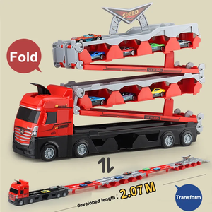 ZG 207CM di treno Camiones De Juguete Diecast Cars deformazione catapulta grande camion pista di espulsione pieghevole catapulta camion giocattolo - Product Image 6