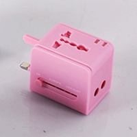 Adaptor daya colokan konversi USB PD multifungsi, tipe perjalanan kompatibel dengan penggunaan Multi negara untuk earphone