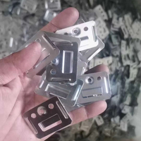 Clips métalliques en acier inoxydable sans rouille pour fixation de bardage mural WPC, pinces de fixation pour panneaux décoratifs, clips de plafond en PVC