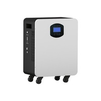 Système solaire hors réseau 3KW/5kWh en silicium monocristallin pour usage domestique, avec onduleur photovoltaïque, stockage par batterie et montage au sol