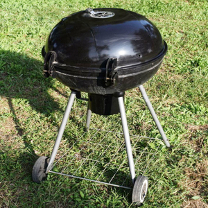 18-inch thép có thể điều chỉnh & thép không gỉ BBQ nhổ cho ngoài trời Vườn Ấm đun nước grills lửa Pit trang trại Ấm đun nước than - Product Image 5